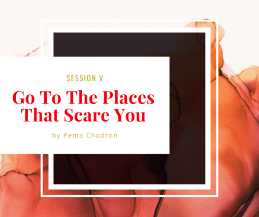 Go To The Places That Scare You by Pema Chodron